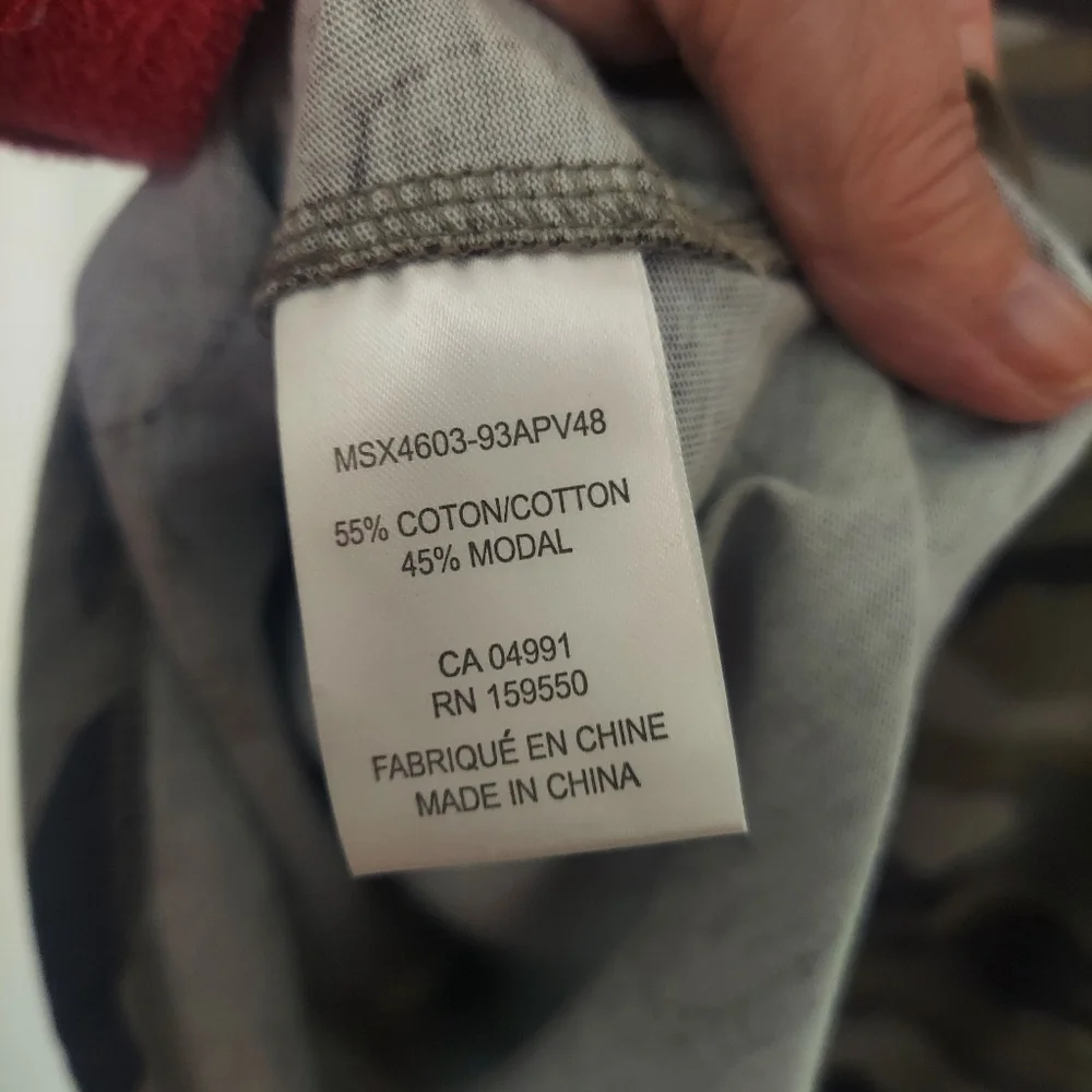 New with tags.  Camo tee 1x - Picture 11 of 16